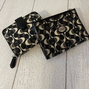 Coach Wallet and Coin Purse